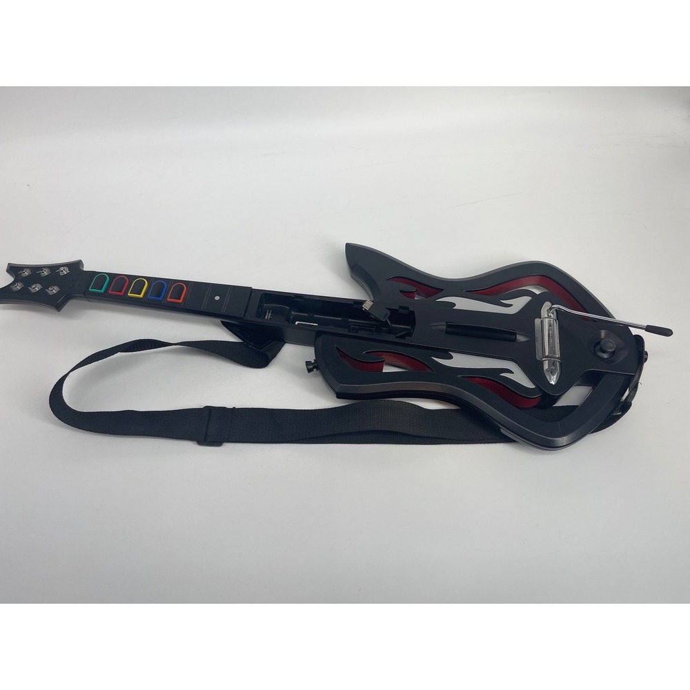 Activision Guitar Hero World Tour Wii Wireless Guitar Controller 96158805 Black